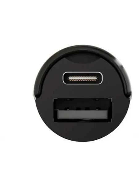 Автомобильное зарядное устройство VLP C-Power USB-A + USB-C 45W (Black)