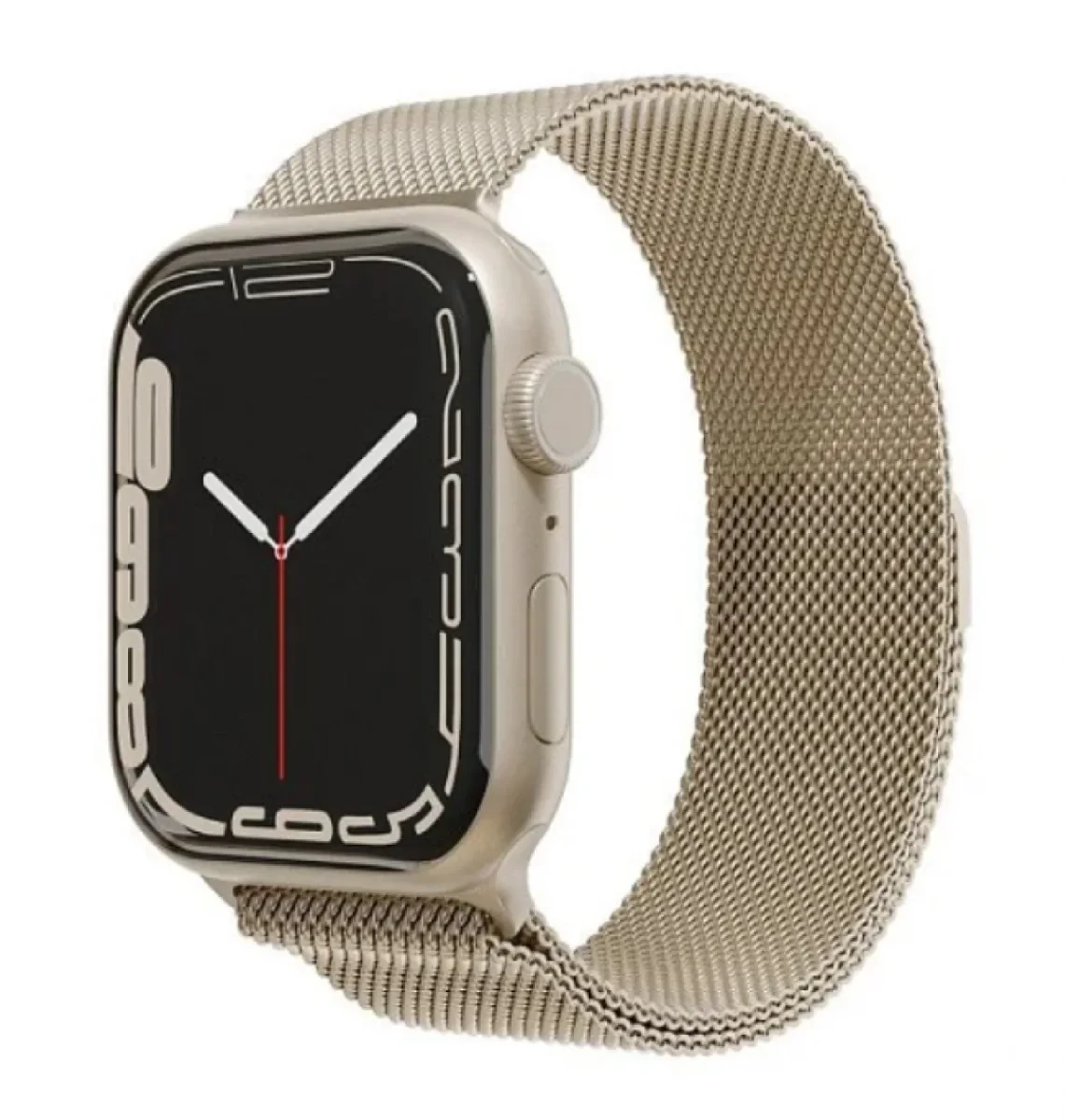 Ремешок из нержавеющей стали VLP для Apple Watch 38/40/41, шампань