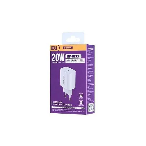 Адаптер Remax RP-U133 USB-C 20W (White)