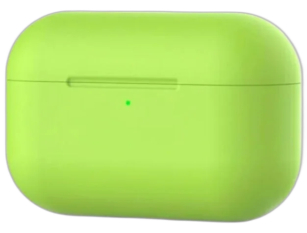 Пластиковый чехол для AirPods  4 светло-зеленый