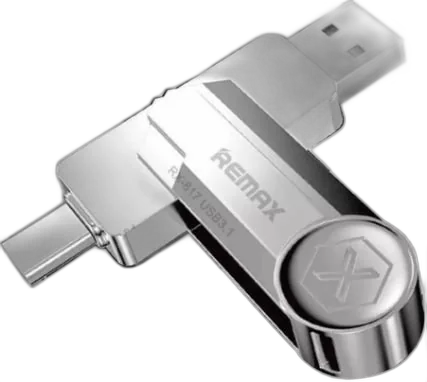 Флеш-карта Remax РХ-817 USB-A/USB-C Silver 64GB