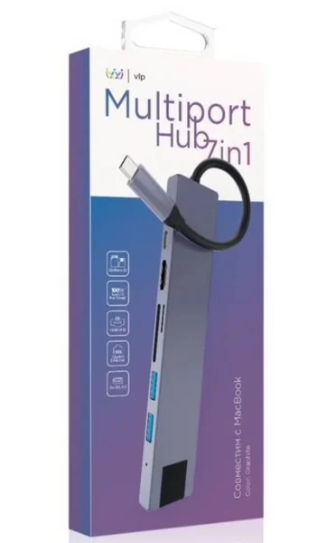 Переходник VLP USB-C Multiport Hub 7 в 1