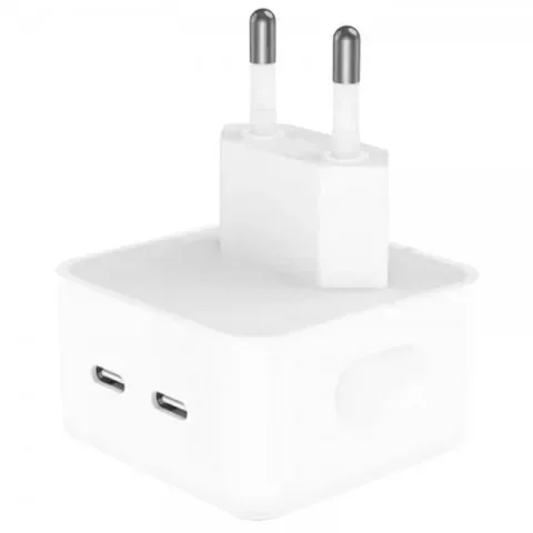 Адаптер Original 2xUSB-C 35W (White)