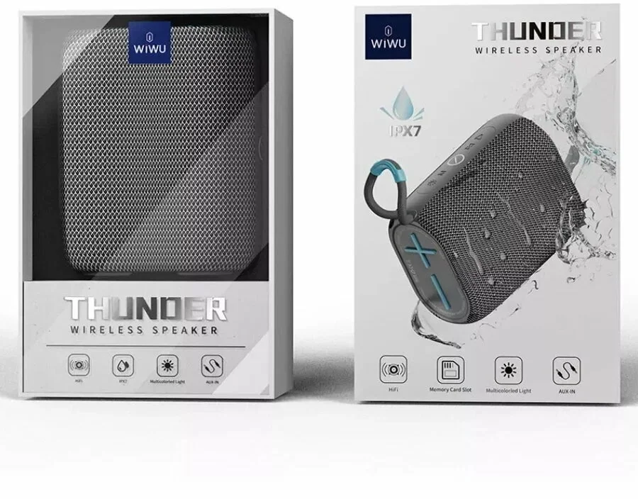 Портативная колонка Wiwu Thunder Speaker P26