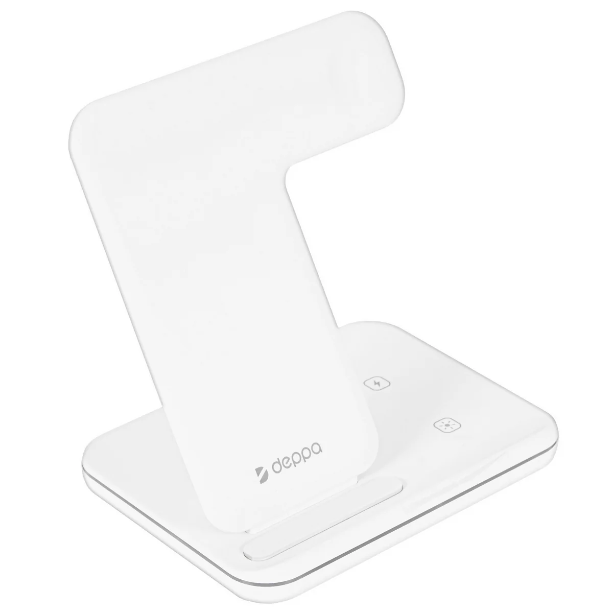 Беспроводная зарядная станция Deppa Charging Stand Neo 3 в 1 20W (White)