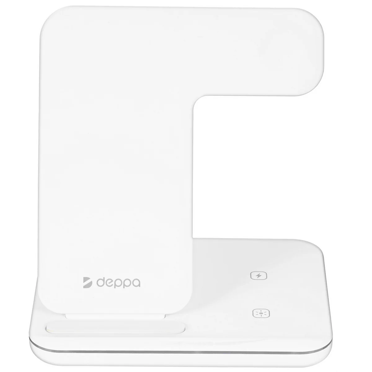 Беспроводная зарядная станция Deppa Charging Stand Neo 3 в 1 20W (White)