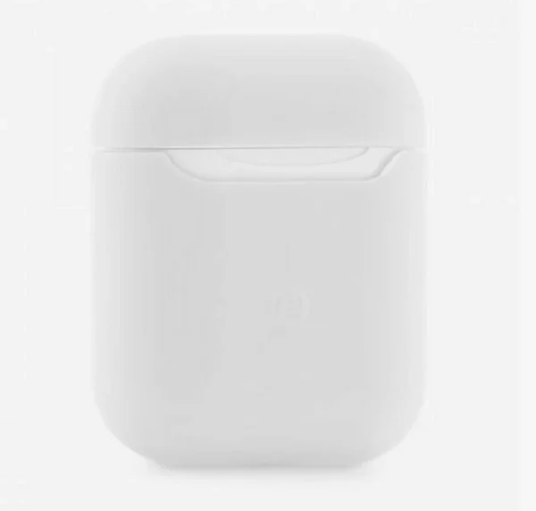 Silicone case for AirPods 1/2 белый