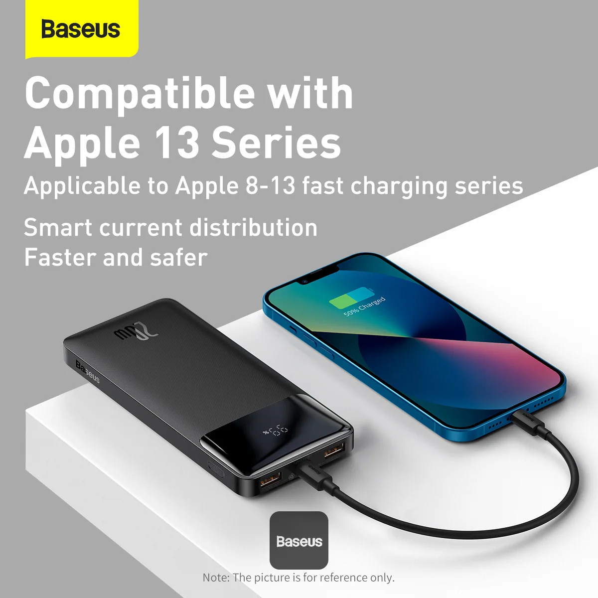 Внешний аккумулятор Baseus Bipow Digital Display