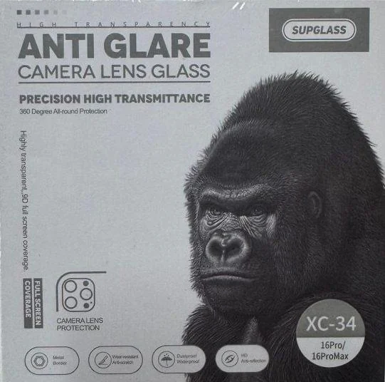 Защитное стекло на камеру Supglass для iPhone 16 Pro/16 Pro Max XC-34
