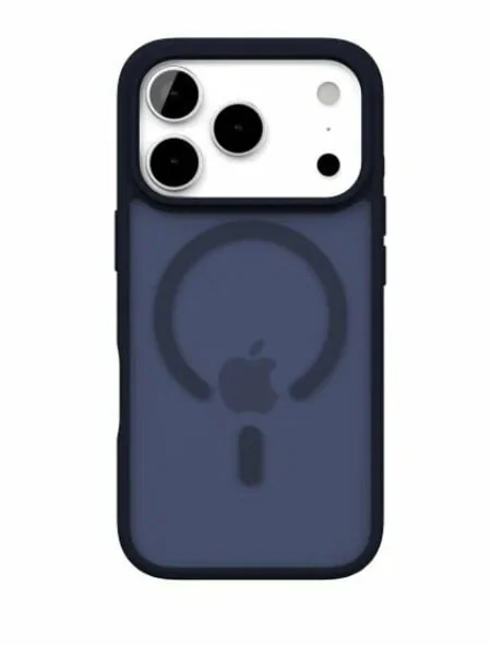 Чехол защитный VLP LITE Bloom Case с MagSafe для iPhone 17 Pro Max /18 Pro Max (Темно - синий)