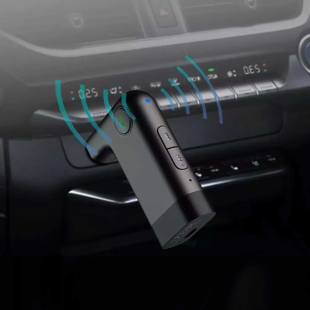 Bluetooth-ресивер AUX Wiwu YP05 (Black)