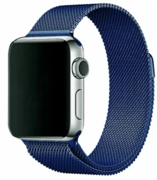 Ремешок миланская петля  для Apple Watch 38/40/41, синий
