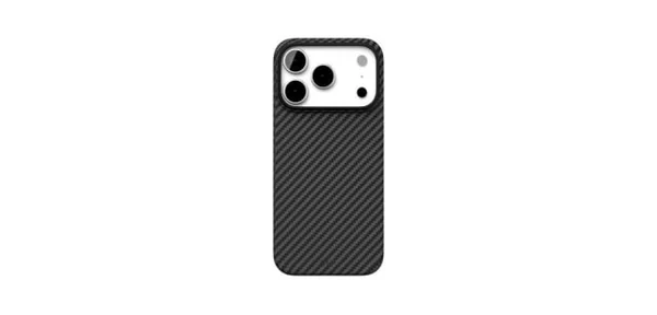 Чехол VLP Kevlar Case с MagSafe для iPhone 17 Pro Max /18 Pro Max (Черный)