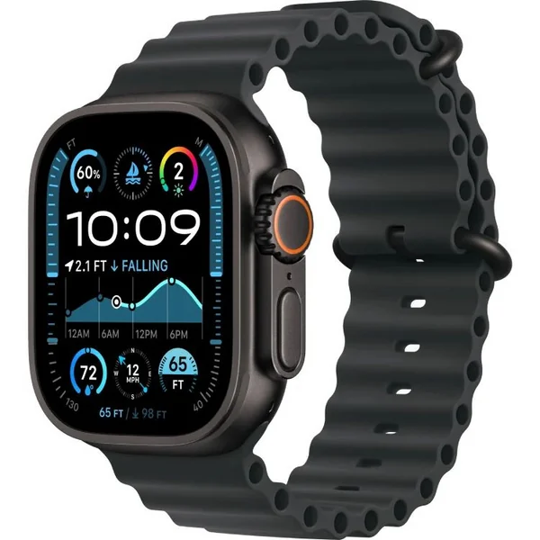 Apple Watch Ultra 2 2024 49mm Black Titanium Ocean Band