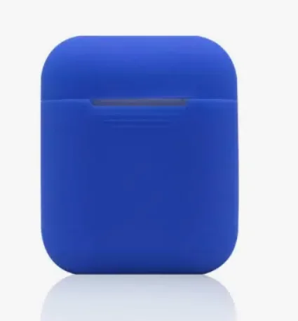 Silicone case for AirPods 1/2 синий