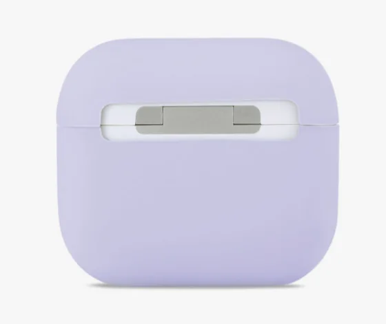 Silicone case for AirPods 3 лаванда