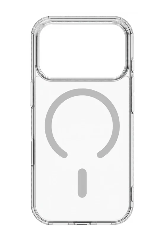 Чехол прозрачный с MagSafe для iPhone 17 Pro Max (Пластиковый)