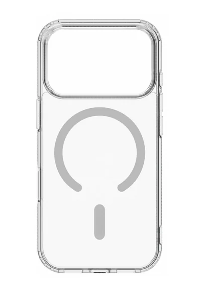 Чехол прозрачный с MagSafe для iPhone 17 Pro Max (Пластиковый)