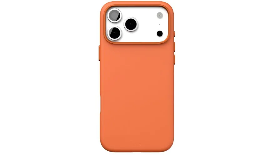 Чехол Silicone Case 17 Pro Max оранжевый (без лого)