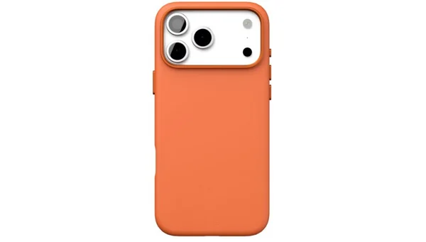 Чехол Silicone Case 17 Pro Max оранжевый (без лого)