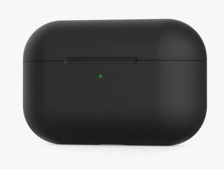 Silicone case for AirPods 4 черный