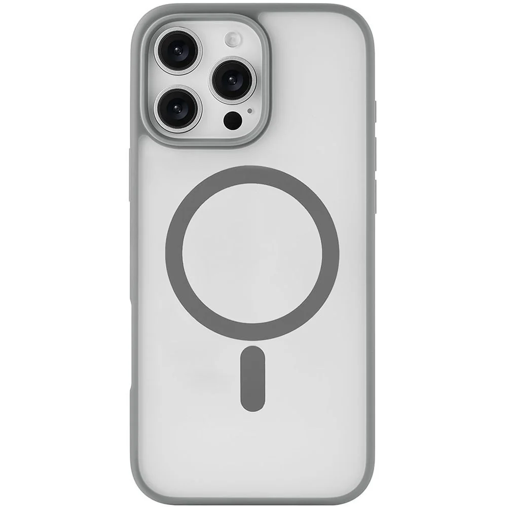 Чехол Crust with MagSafe для iPhone 17 Pro Max Gray