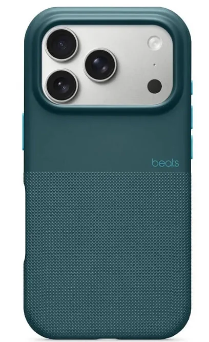 Чехол Beats для iphone 17 pro max rugged синий magsafe,