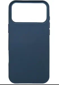 Чехол Silicone Case 17 Pro Max синий (без лого)