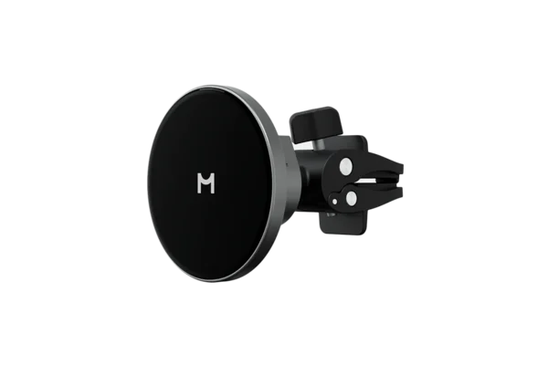 Автомобильный держатель Magssory Disc MagSafe с беспроводной зарядкой (Midnight)