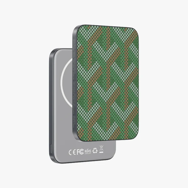 Внешний аккумулятор Keephone Ultra Slim Brendy MagSafe 5000mAh 15W (Moss)