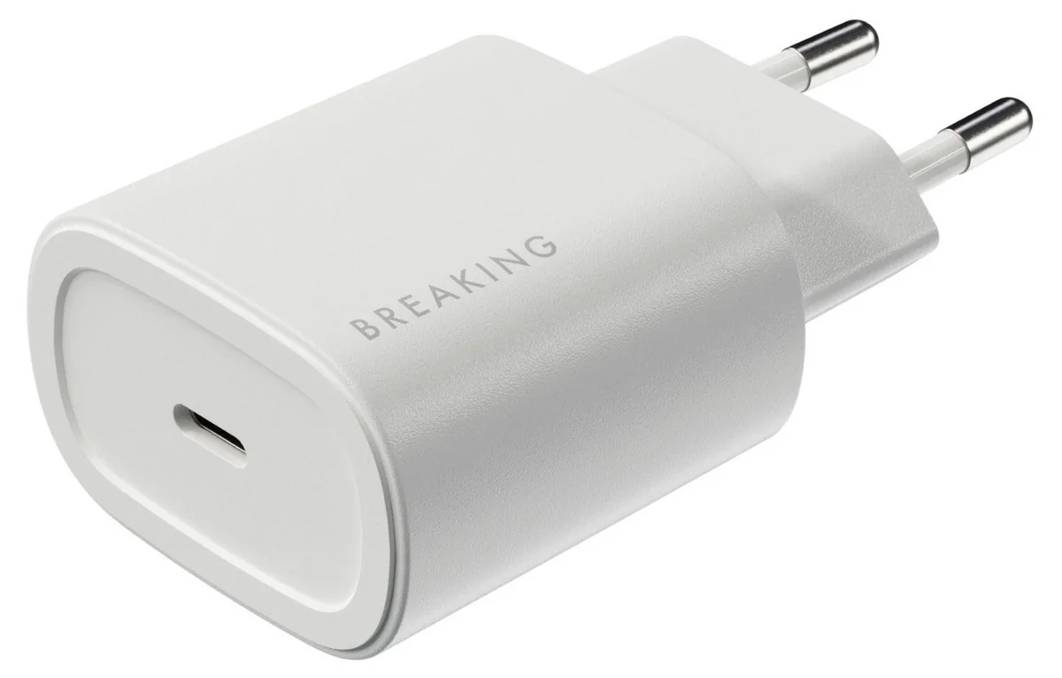 Адаптер Breaking P-06 USB-C 25W (White)