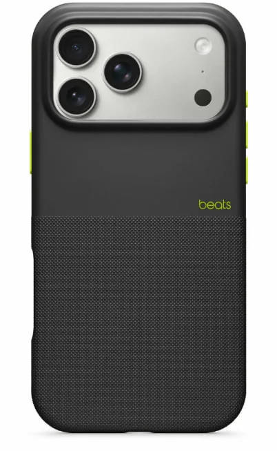 Чехол Beats для iphone 17 pro max rugged черный magsafe,