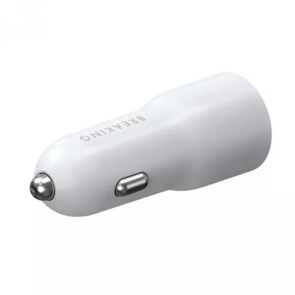 Автомобильное зарядное устройство Breaking A05 2xUSB-C 40W (White)