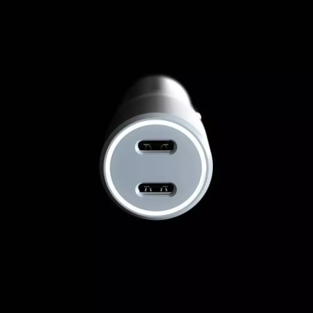 Автомобильное зарядное устройство Breaking A05 2xUSB-C 40W (White)