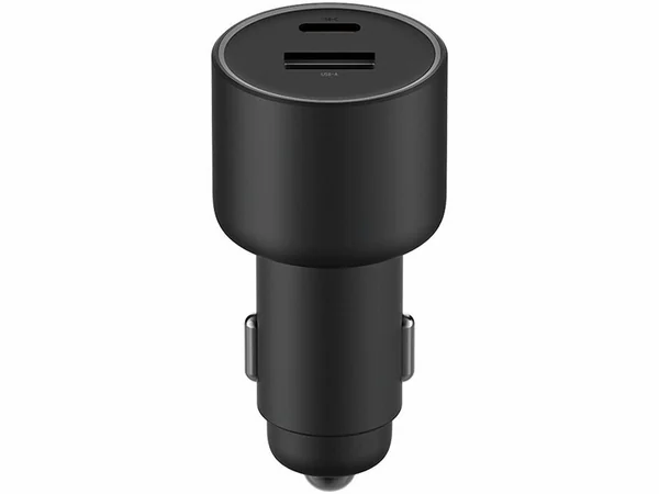 Автомобильное зарядное устройство Xiaomi Mi Car Charger USB-A + USB-C 43W (Black)