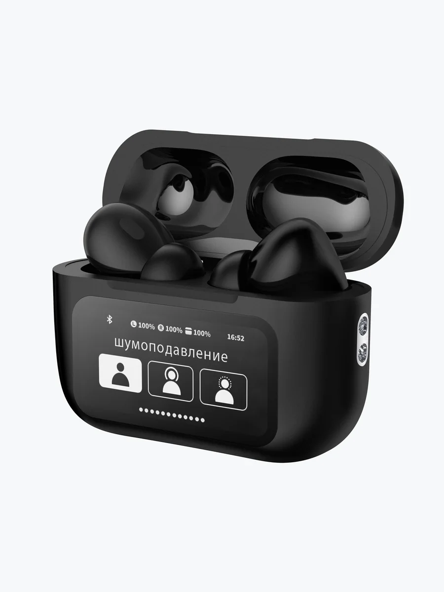 Беспроводные наушники Deppa Air Pro 3 ANC черный