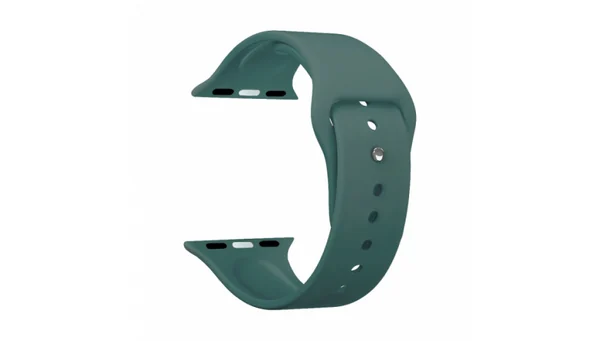 Ремешок силиконовый  для Apple Watch 42/44/45/49 темный кактус