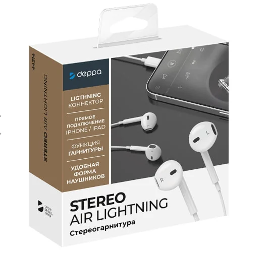 Наушники Deppa Air Lightning