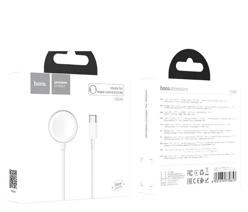 Кабель для Apple Watch Hoco