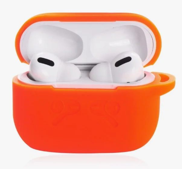 Silicone case for AirPods Pro 2 оранжевый