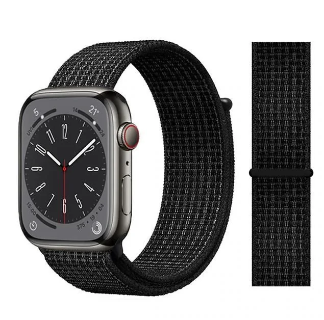 Ремешок тканевый для Apple Watch  38/40/41 серый