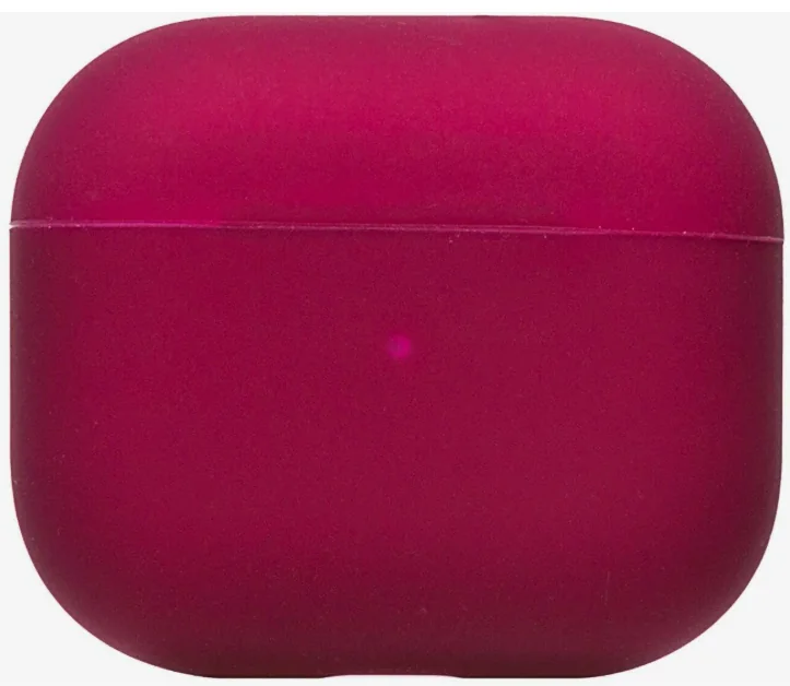 Silicone case for AirPods Pro 2 гранатовый