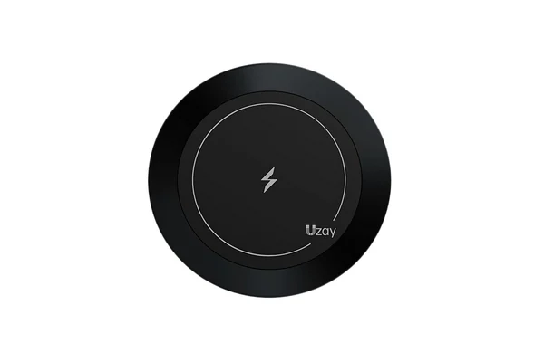 Автомобильный держатель Uzay Magnet Car Mount MagSafe с беспроводной зарядкой (Black)
