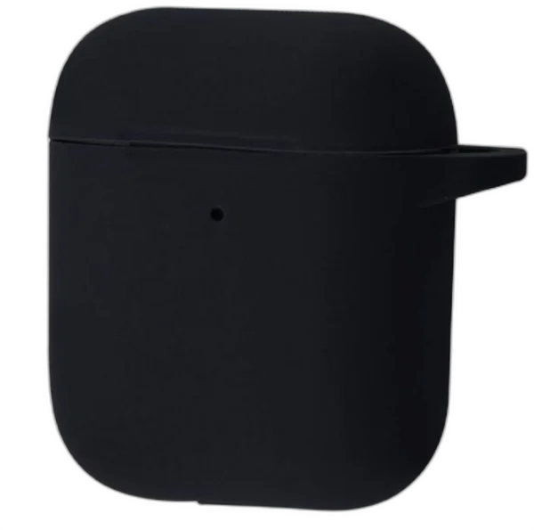 Пластиковый чехол для AirPods 2 черный