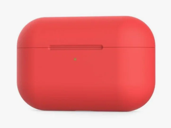 Чехол защитный VLP Soft Touch, без кольца, для AirPods 3 красный