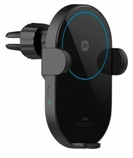 Автомобильный держатель Xiaomi W03ZM с беспроводной зарядкой (Black)