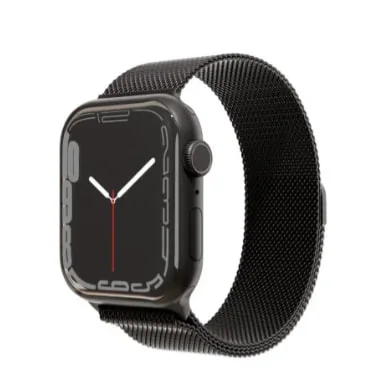 Ремешок из нержавеющей стали VLP для Apple Watch 42/44/45, чёрный