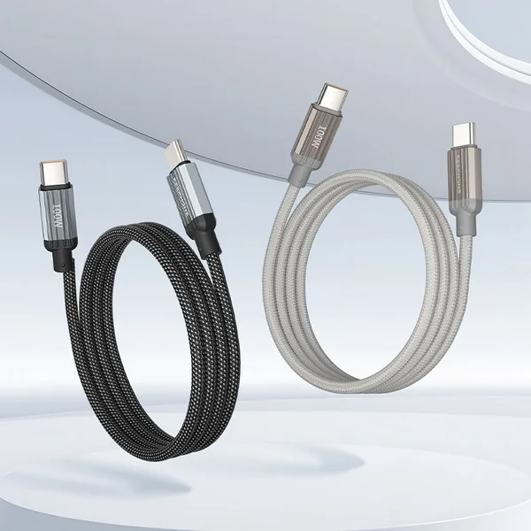Кабель магнитный Keephone Magcoil 100W USB-C - USB-C 1м (Black)