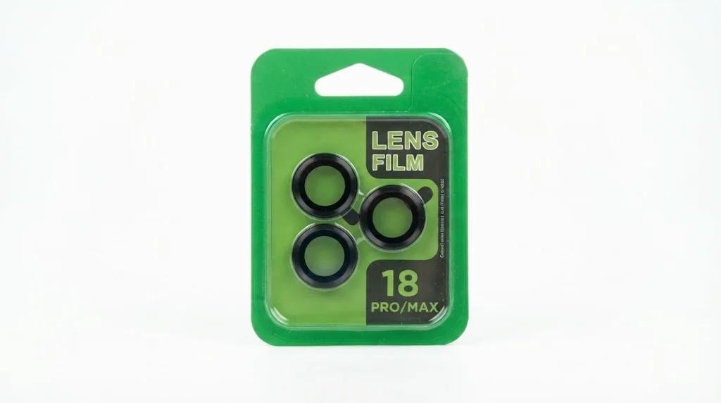 Защитные линзы на камеру Lens Film 18 Pro / 18 Pro Max (Black)