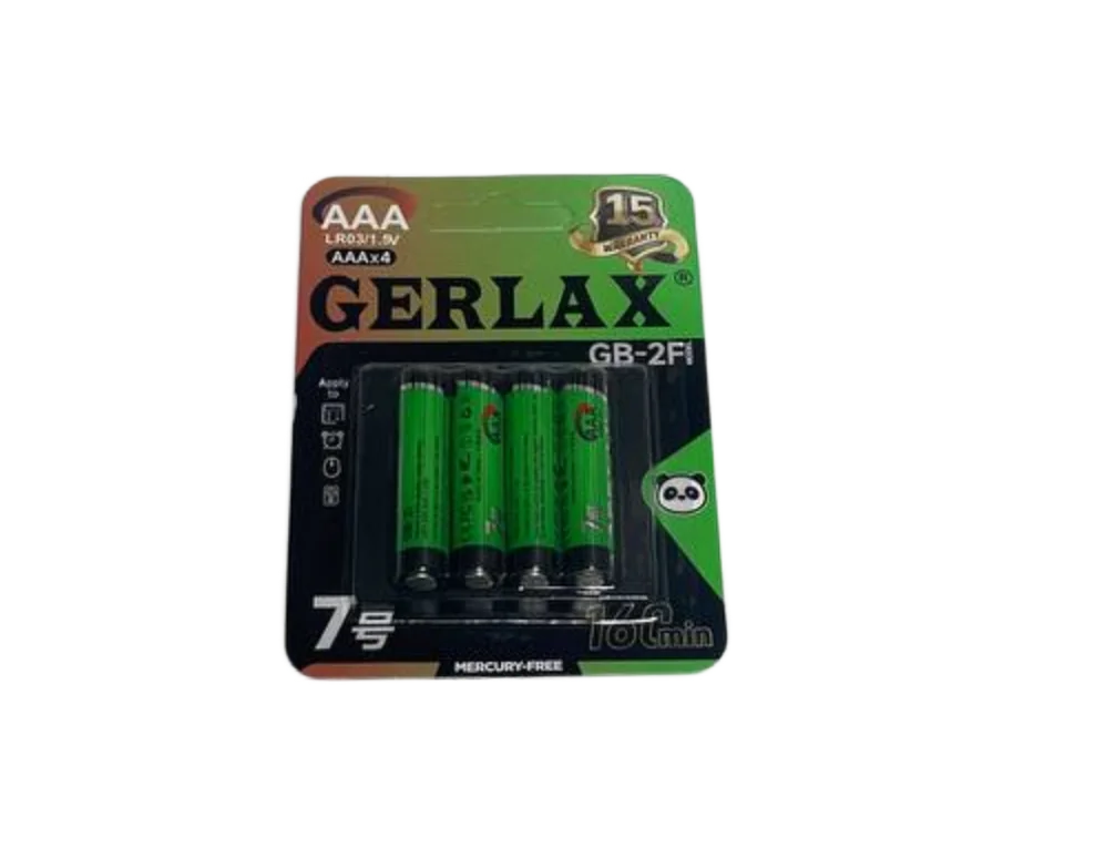 Батарейка Gerlax GB-2F AAA*4 LR03